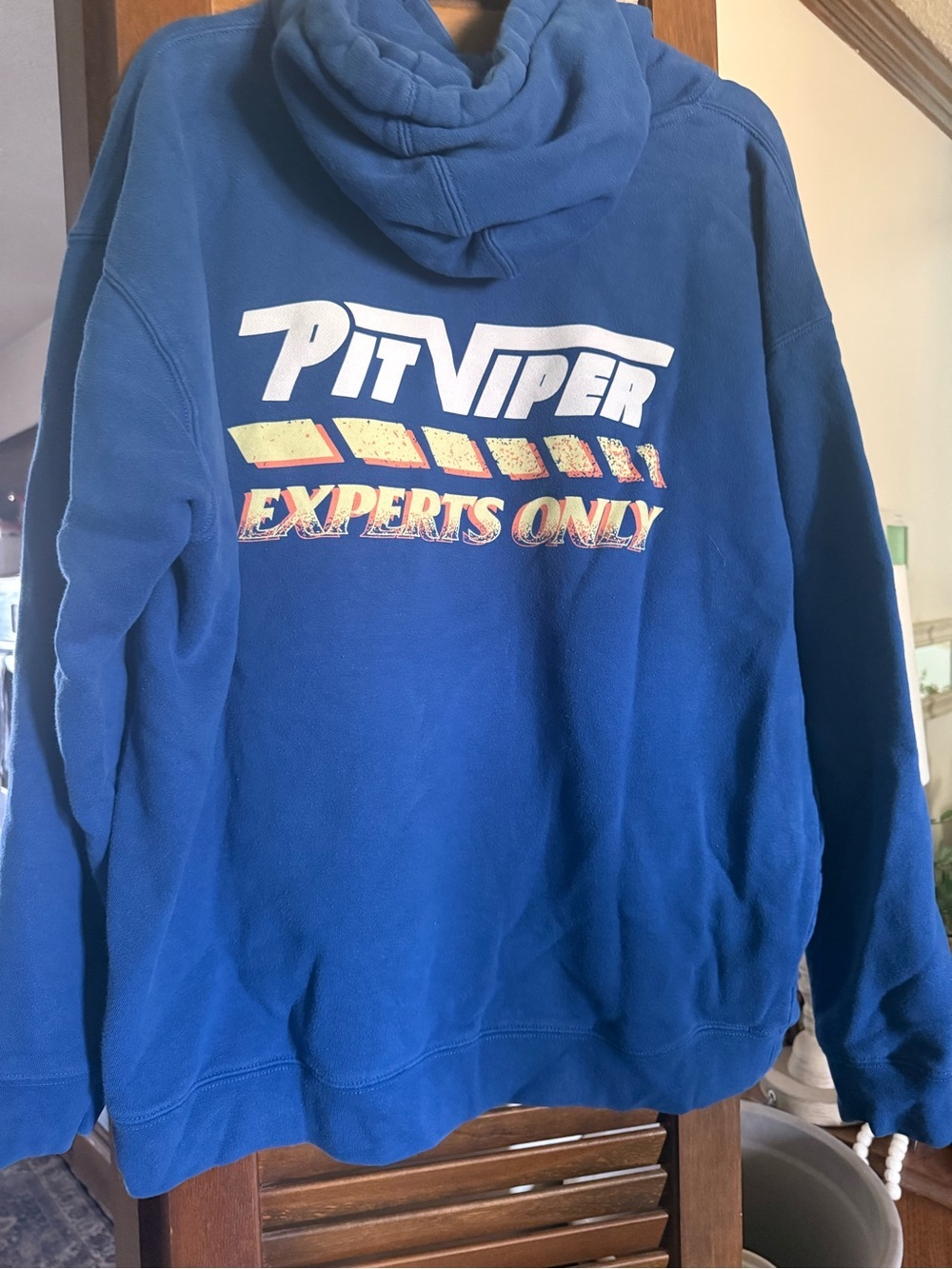 Pit Viper hoodie GUC XL blue